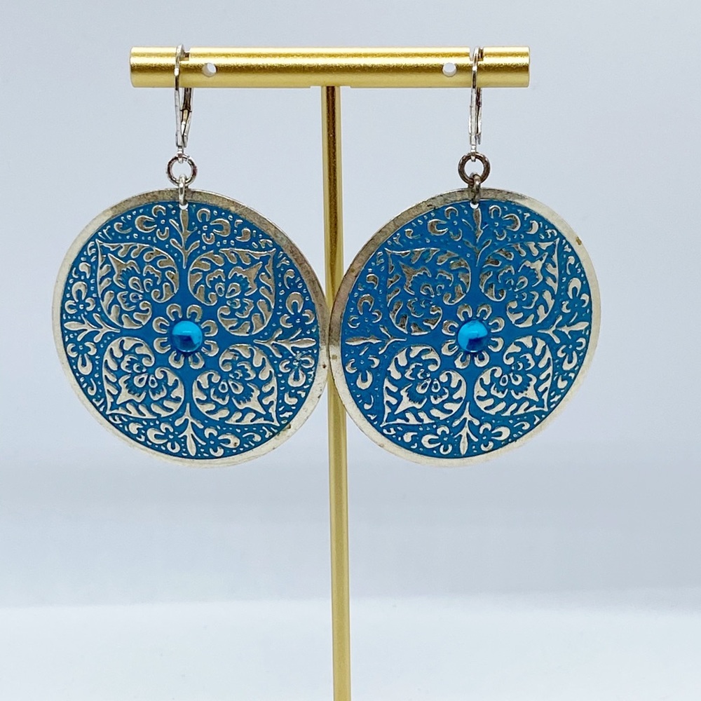 Beautiful Medallion Earrings